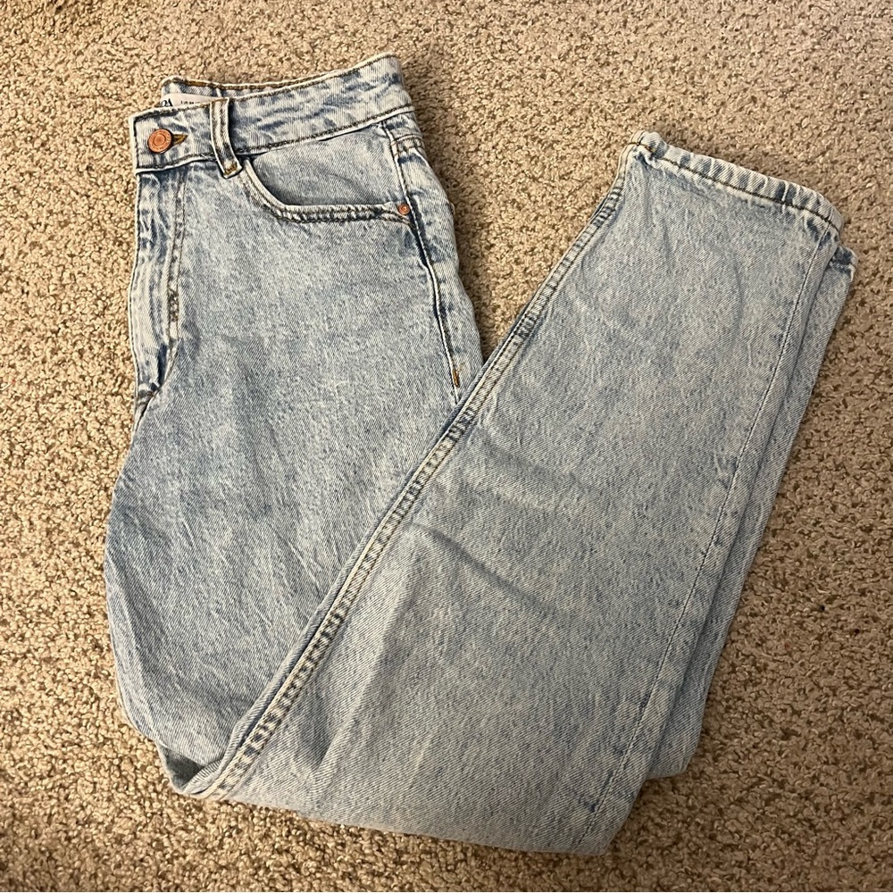 Zara mom jeans